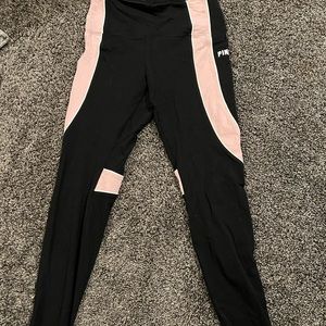 Pink cozy leggings